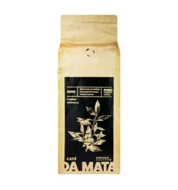 Café Da Mata Arábica Moído 500g de frente tabacaria da mata