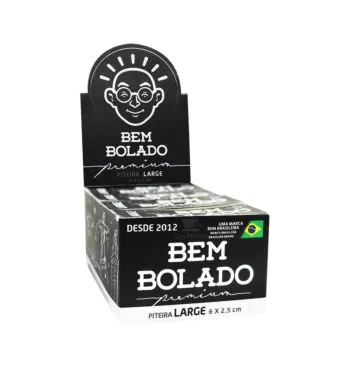 Caixa de Piteira de Papel Bem Bolado Premium Large de frente tabacaria da mata