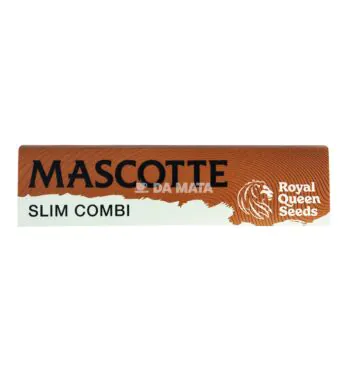 Seda Mascotte Royal Queen Seeds King Size + Tips de frente tabacaria da mata