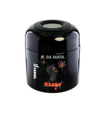 Pote Hermético UV C/ Visor Sadhu Black Edition 125ml de frente tabacaria da mata