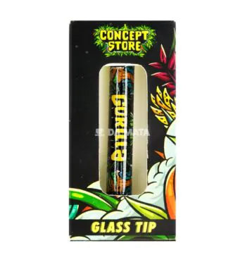 Piteira de Vidro Gorilla Redonda 7mm de frente tabacaria da mata