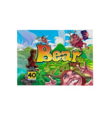 Piteira Bear Tips Extra Longa Vergê de frente tabacaria da mata