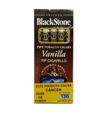  embalagem da Cigarrilha Blackstone Vanilla