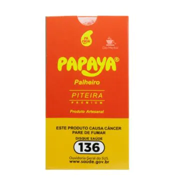 Palheiro Papaya Squadafum C/ Piteira Premium de frente