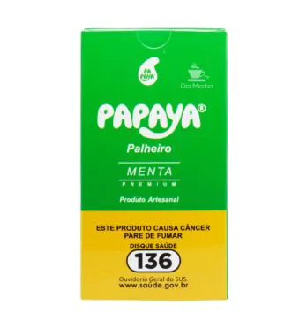 Palheiro Papaya Squadafum Menta de frente
