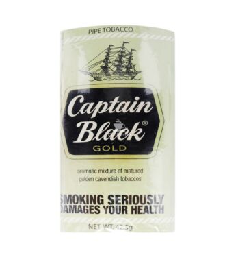 Captain Black Gold 42,5g de frente tabacaria da mata