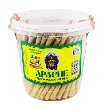 Pote de Apache Bolado Tropical de frente tabacaria da mata 