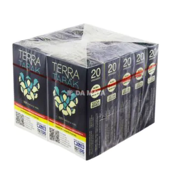 Pacote de Terra Tabak Branco 1 1/4 C/ Filtro de frente tabacaria da mata 