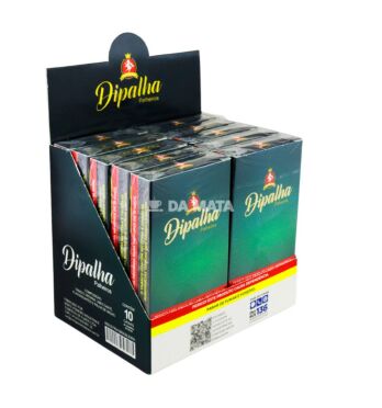 Caixa de Palheiro Dipalha Virginia Blend de lado tabacaria da mata