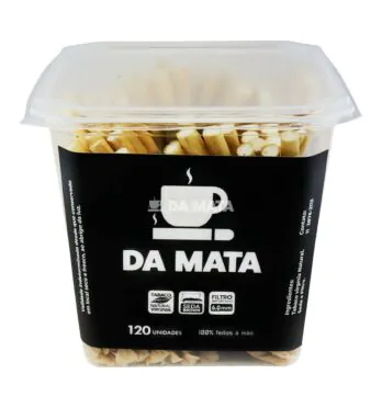 Pote Da Mata Artesanal Seda Brown C/120un de frente tabacaria da mata
