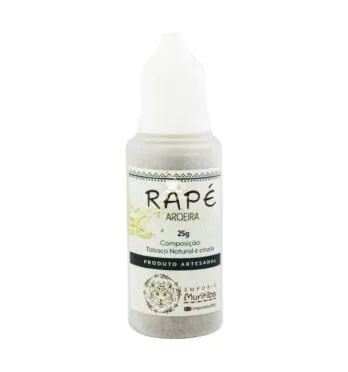Rapé Aroeira 25g de frente