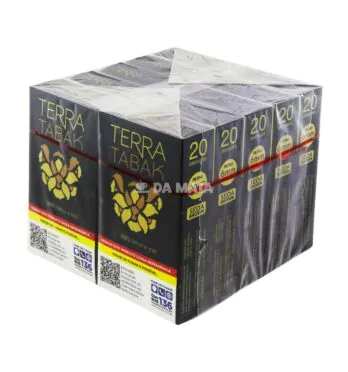 Pacote de Terra Tabak Brown 1 1/4 C/ Filtro 6mm de frente tabacaria da mata 