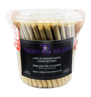 Pote de Tabaco TB Bolado Uva de frente