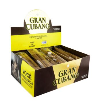 Caixa de Cigarrilha Gran Cubano Chocolate C/50 de frente
