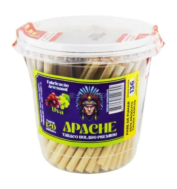 Pote de Apache Bolado Uva de frente tabacaria da mata 