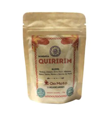 Chá Kumbaya Da Mata Quiririm 25g de frente tabacaria da mata