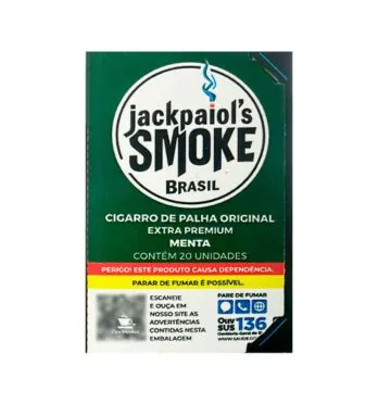 Jack Paiol's Menta c/ 20un de frente tabacaria da mata
