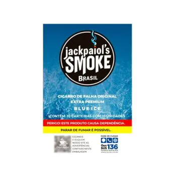 Jack Paiol's Blue Ice de frente tabacaria da mata