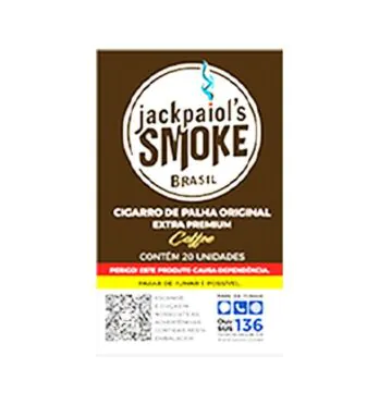 Jack Paiol's Coffee c/ 20un. de frente tabacaria da mata