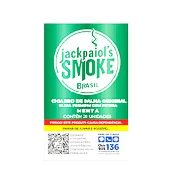 Jack Paiol's Menta c/ Piteira de frente tabacaria da mata