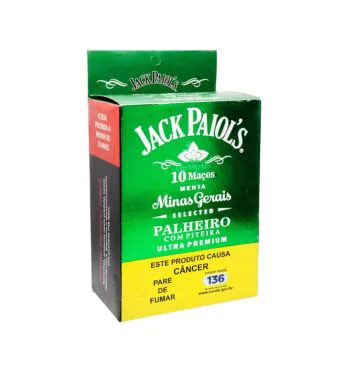 Caixa de Jack Paiol's Menta c/ Piteira