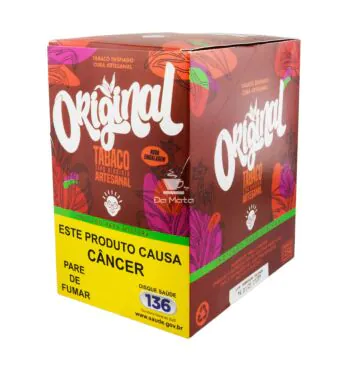 Caixa de Original Bem Bolado Artesanal de frente tabacaria da mata