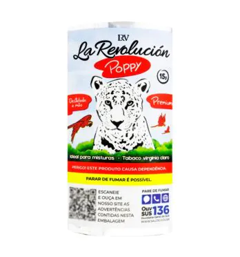 La Revolución LRV Poppy Destalado 15g de frente tabacaria da mata