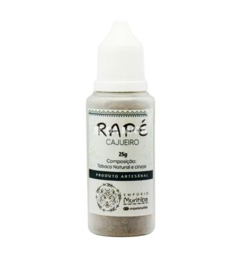 Rapé Cajueiro 25g de frente tabacaria da mata