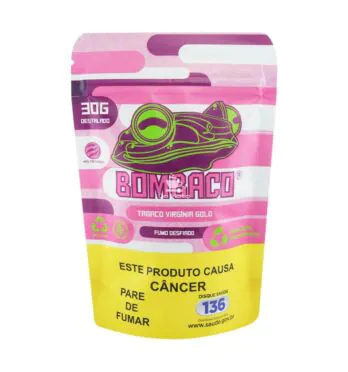 Bombaco Virgínia Gold Extra Suave 30g de frente