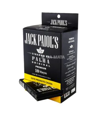 Caixa de Jack Paiol's Premium de lado tabacaria da mata