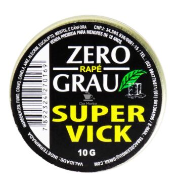 Rapé Xingu Zero Grau Super Vick Frente