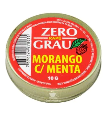 Rapé Xingu Morango C/ Menta de frente