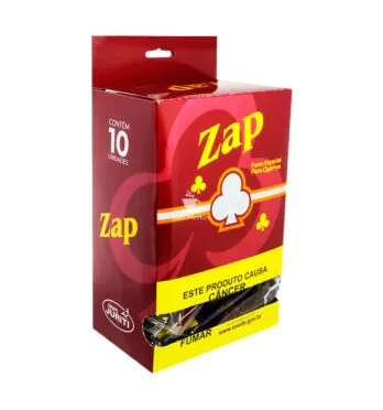 Caixa de Zap Desfiado Vermelho de lado tabacaria da mata