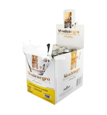 Caixa de Montenegro P/ Cachimbo Chocolate N.1 Tabacaria da mata 