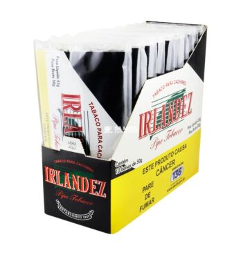 Caixa de Tabaco p/ Cachimbo Irlandez Black tabacaria da mata 