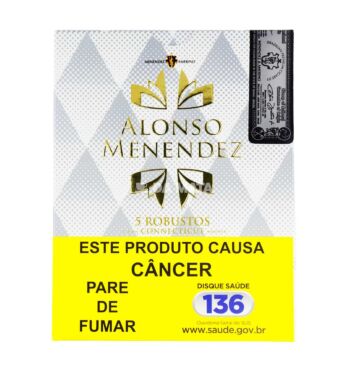 Petaca Charuto Alonso Menendez Robusto Connecticut C/5un