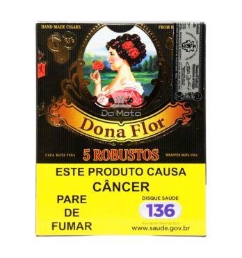 Caixa de Dona Flor 5 Robusto Mata Fina