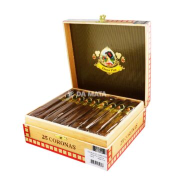 Caixa de Charuto Dona Flor Corona Mata Fina de lado tabacaria da mata