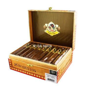 Caixa de Charuto Dona Flor Robusto Mata Fina de lado tabacaria da mata