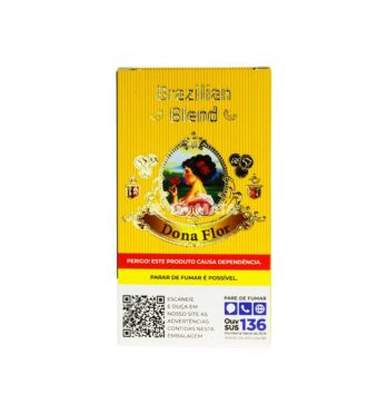 Cigarrilha Dona Flor Brazilian Blend C/10un de frente tabacaria da mata