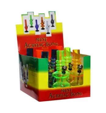 Display de Bong de Acrílico Neon Pequeno