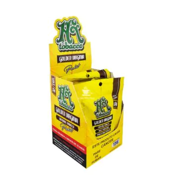 Caixa de Hi Tobacco Golden Virgínia 12g de frente