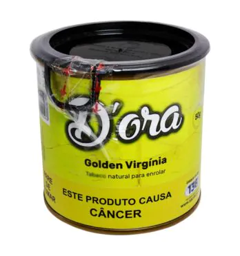Lata de D'ora Golden Virgínia 50g