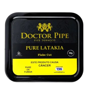 Doctor Pipe Pure Latakia Flake 50g de frente