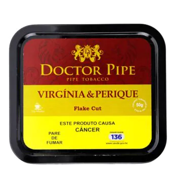 Doctor Pipe Virgínia e Perique 50g de frente