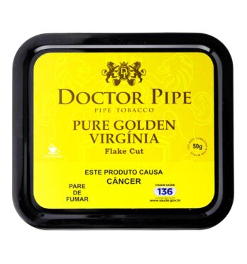 Doctor Pipe Pure Golden Virgínia 50g de frente