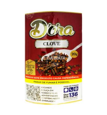 D'ora Clove 20g de frente Tabacaria da Mata 