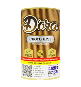 D'ora Choco Mint 20g de frente tabacaria da mata