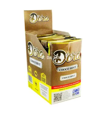 Caixa de D'ora Choco Mint C/6un de lado tabacaria da mata