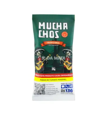 Muchachos Tradicional Virginia Desfiado 20g de frente tabacaria da mata